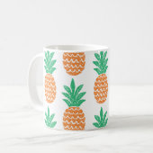 Mug Jouer à l'ananas : Plaisir Motif amusant. (Devant gauche)