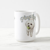 Mug Jouer au ballon (Devant droit)
