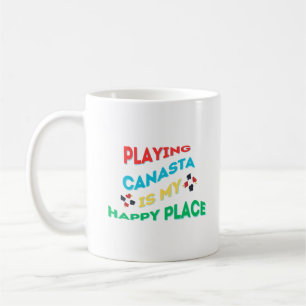 Mug Jouer au Canasta est mon refuge
