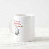 Mug jouer au golf (Devant gauche)