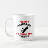 Mug jouer au handball (Gauche)