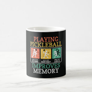 Mug Jouer au Pickleball Améliore la Mémoire