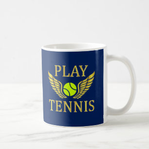 Mug Jouer au tennis