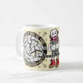 Mug Jouer aux dominos (Devant gauche)