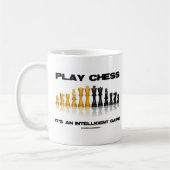 Mug Jouer aux échecs C'est un jeu intelligent (Gauche)