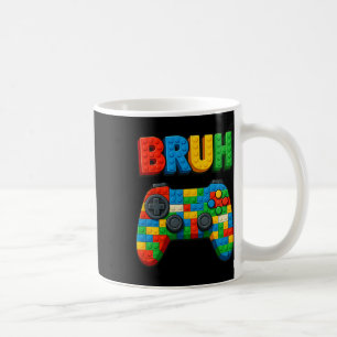 Mug Jouer Blocs de Construction Mec Dire Drôle Gamer G