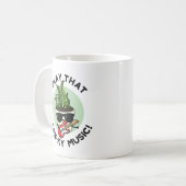 Mug Jouer Ce Puzzle Plante Drôle De Musique Fern (Devant gauche)