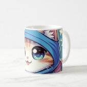 Mug Jouer Chat Gamer dans un cadre confortable (Devant droit)