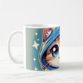 Mug Jouer Chat Gamer dans un cadre confortable (Gauche)