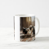 Mug Jouer Chaussure Chat amusant (Devant droit)
