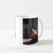 Mug Jouer Chaussure Chat amusant (Devant droit)