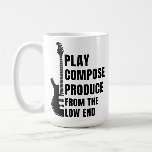 MUG JOUER, COMPOSER, PRODUIRE À PARTIR DU BAS (Gauche)
