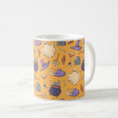 Mug Jouer des fantômes d'Halloween et des sorcières Mo (Devant droit)