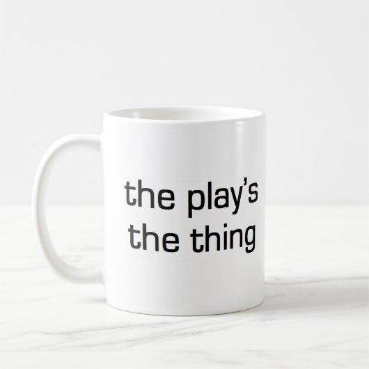 Mug jouer est le truc (Gauche)