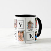 Mug Jouer Happy Family Photo Collage Café (Devant droit)