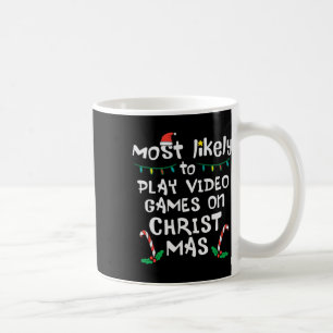Mug Jouer jeu vidéo jeu Noël Famille