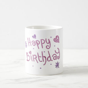 Mug Jouer Joyeux texte d'anniversaire