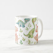 Mug Jouer mignon dinosaures (Devant droit)