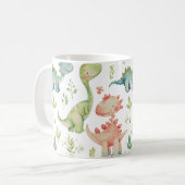 Mug Jouer mignon dinosaures (Devant gauche)
