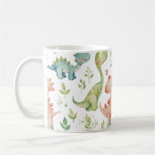 Mug Jouer mignon dinosaures (Gauche)