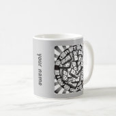 Mug Jouer Plutôt Aux Dominos (Devant droit)