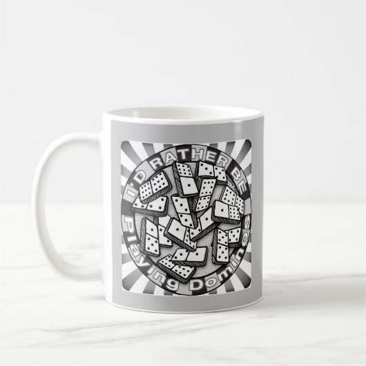 Mug Jouer Plutôt Aux Dominos (Gauche)