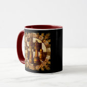 Mug Jouer plutot aux échecs (Devant gauche)