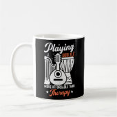 Mug Jouer Ukulele est Thérapie (Gauche)