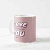 Mug Jouer Valentine's Day Design (Devant gauche)