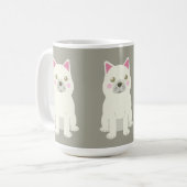 Mug Joues mignonnes Bouledogue Français (Devant gauche)
