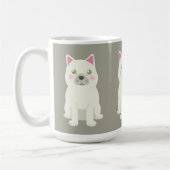 Mug Joues mignonnes Bouledogue Français (Gauche)