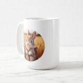 Mug Jouet à peluche lapin adorable (Devant gauche)