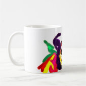 Mug Jouet de chat noir olantern mignon (Gauche)