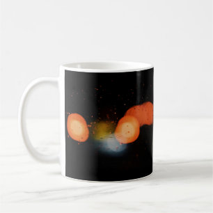 Mug Jouet en plastique blanc et orange