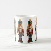 Mug Jouet noir de Noël coloré (Centre)
