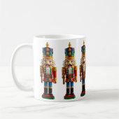 Mug Jouet noir de Noël coloré (Gauche)