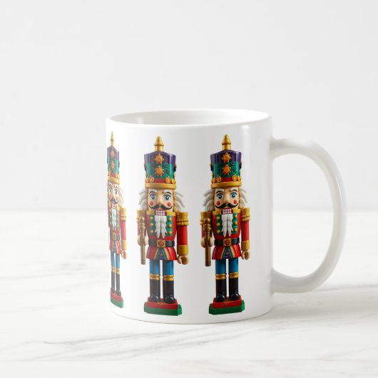 Mug Jouet noir de Noël coloré (Droite)