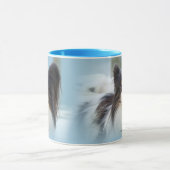 Mug Jouet Papillon mignonne Chien espagnol à l'quai (Centre)