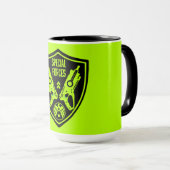 Mug Jouet pour enfants Bataille d'armes à feu (Devant droit)