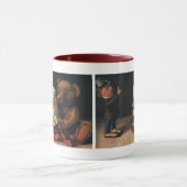 Mug Jouets de Noël, poupée et ours en peluche (Centre)