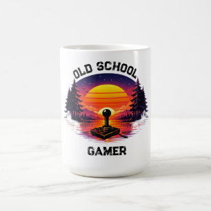 Mug Joueur Ancien École Art de Plage Rétro
