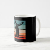 Mug Joueur Badminton Jump Smash (Devant droit)
