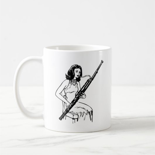 Mug Joueur Bassoon (Gauche)