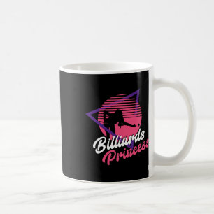 Mug Joueur Billard Ball Girl Retro Vintage Bill
