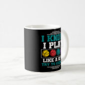 Mug Joueur Bocce Je Sais Que Je Joue Comme Un Bocce (Devant droit)