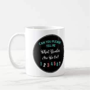 Mug Joueur Bunco Funny Quel Nombre Est-Ce Que Nous Por