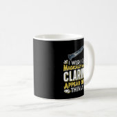 Mug Joueur Clarinet - Magic Magic Woodwind Instrumen (Devant droit)