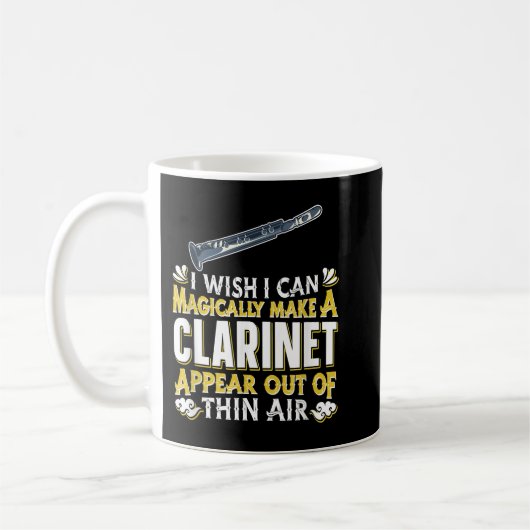 Mug Joueur Clarinet - Magic Magic Woodwind Instrumen (Gauche)