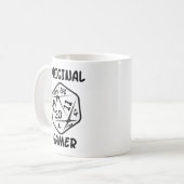 Mug Joueur d20 original (Devant gauche)