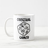 Mug Joueur d20 original (Gauche)